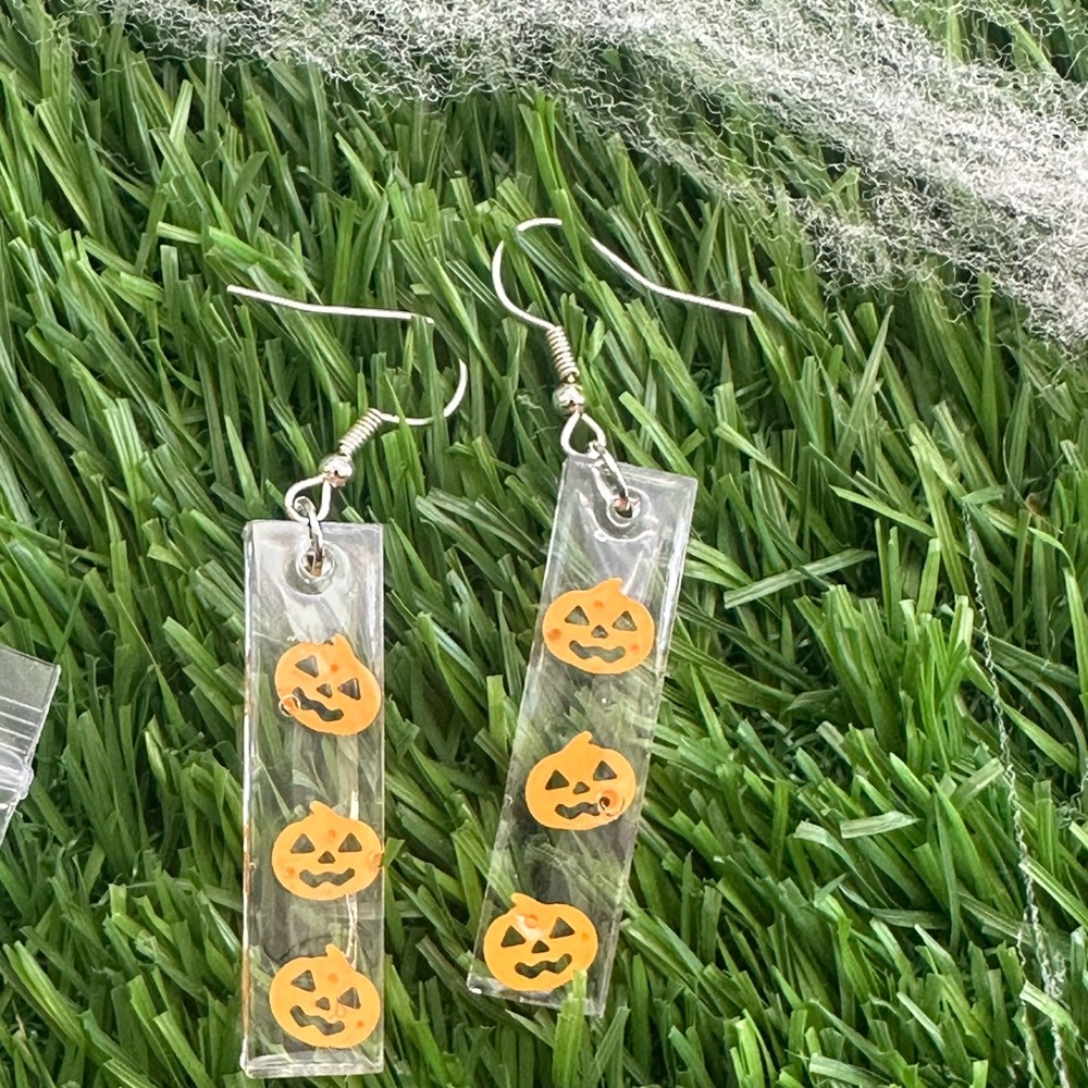Halloween Pumpkin Earrings